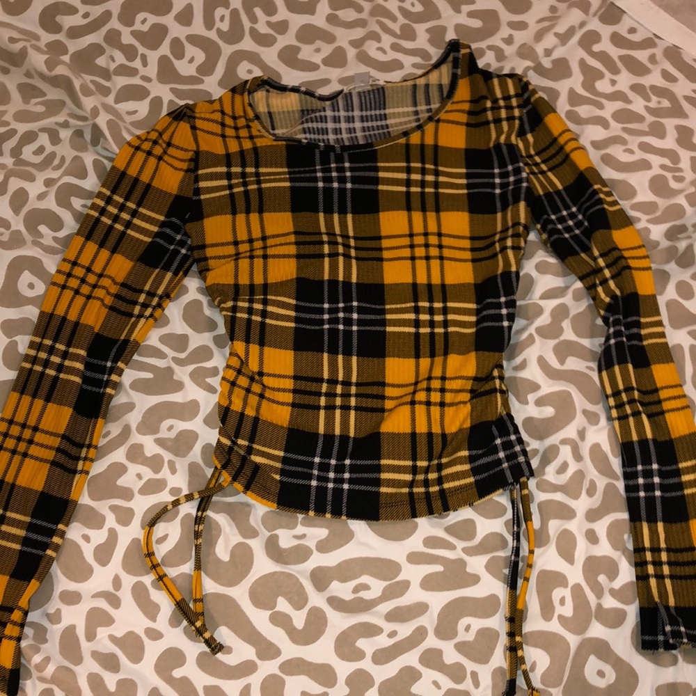 Plaid long sleeve